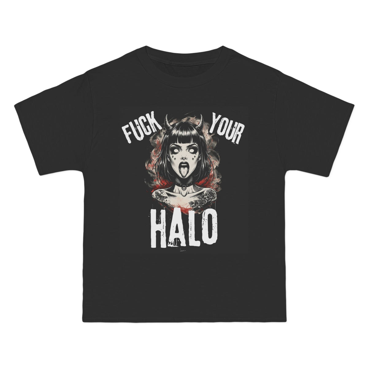 Fuck Your Halo Oversized Tee