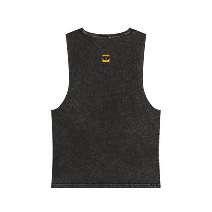 Screaming Is My Love Language Stonewash Graphic Tank